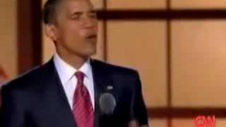 Barack Obama Speech  2008 DNC Denver 82808 Part 2 [upl. by Enaamuj]