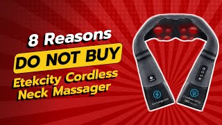 Etekcity Cordless Neck Massager  DONT BUY THIS BEFORE WATCHING 😱 [upl. by Day207]