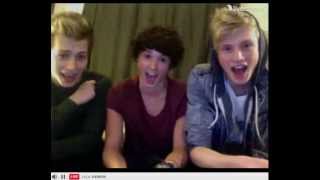 The Vamps Full Twitcam 19122012 [upl. by Aromat]