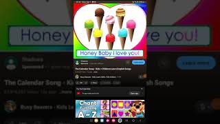 the calendar song kids  children learn English songs reversed [upl. by Assek924]