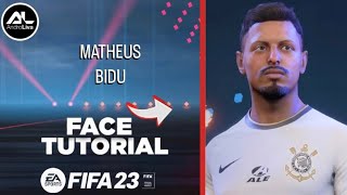 FIFA 23  MATHEUS BIDU Face  Stats Tutorial [upl. by Viccora]