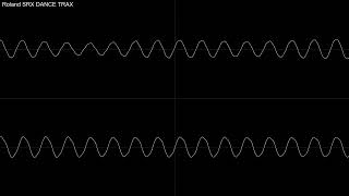 Solo of a Sine Wave Roland SRX DANCE TRAX [upl. by Ahsinyar]