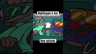 New Episode of Nightingale amp Son out now cartoon animation funny comedy driving [upl. by Isawk]