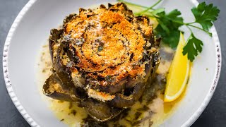 How To Make Italian Stuffed Artichokes [upl. by Selie]