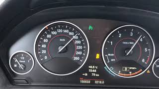 BMW 330d f30 258PS 100200 kmh разгон Acceleration Beschleunigung Winter [upl. by Beaumont]