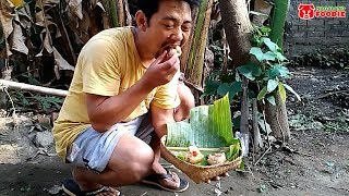 Pig Trotters Cooked By Naga Uncle Nyanbemo  Nagaland Foodie [upl. by Dione]