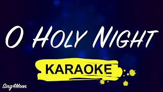 O Holy Night Karaoke Piano in Medium Key of C [upl. by Lennaj]