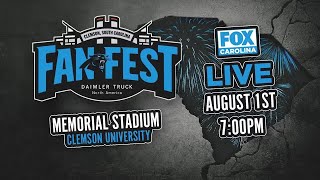 2024 Panthers Fan Fest Live on FOX Carolina [upl. by Stuart]