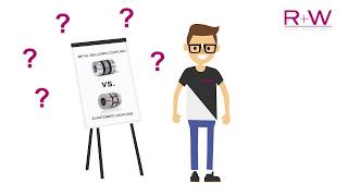 Kai Kupplung explains metal bellows and elastomer couplings English speaker  RW Couplings [upl. by Suisyola242]