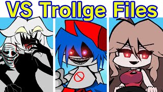 Friday Night Funkin Blueballs Incident 20 FULL WEEK  Cutscenes FNF Mod VS Trollge Files [upl. by Atal]