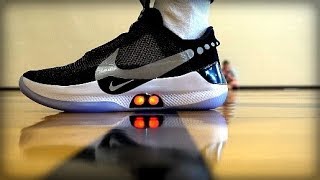 I FINALLY HAVE MY own pair of NIKE ADAPT BBs  New thoughts on the Nike Adapt BB [upl. by Muller]