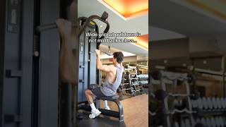 Lat Pulldown does NOT actually train Lats Only if you do this [upl. by Antipus]