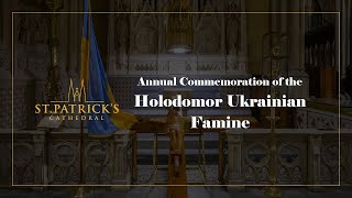 Annual Commemoration of the Holodomor Ukrainian Famine  November 23rd 2024 [upl. by Leverick]