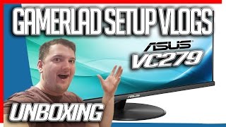 ASUS VC279 Frameless Monitor  GamerLAD Setup Vlog [upl. by Dnalwor]