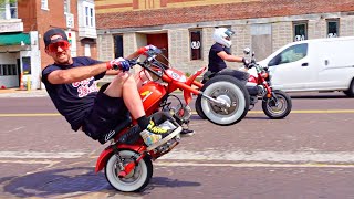 The WILDEST Mini Bike Ride in USA Randos Ride 2022 [upl. by Sheelagh929]