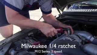 60 Ford powerstroke Alternator monitoring testing and removal [upl. by Ardnasirk]