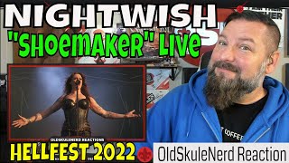 OLDSKULENERD REACTION  Nightwish  SHOEMAKER  Hellfest 2022 [upl. by Ri]