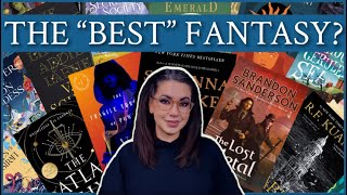 THE quotBESTquot FANTASY BOOKS 🤔 OVERHYPED UNDERHYPED AND APPROPRIATELY HYPED 💫 [upl. by Chenay460]