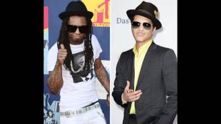 Lil Wayne Ft Bruno Mars  Mirror On The Wall Instrumental With HoookChorus [upl. by Martinson]