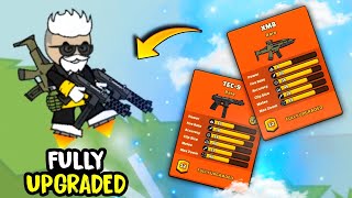 My Tec9 And XM8 Fully Upgraded  Mini Militia Funny Gameplay 🤣 [upl. by Parthena]