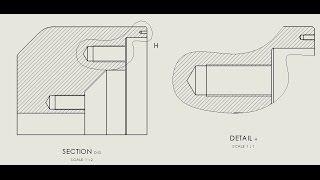 How to Make Standard and Custom Detail Views in SolidWorks Drawings JOKO ENGINEERING [upl. by Pesvoh]