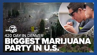 What 420 Day looks like in Denver [upl. by Notterb]