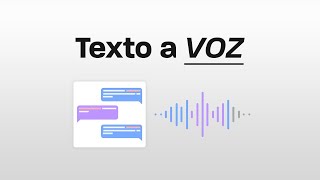 Cómo convertir Texto a VOZ realista  Voz natural con acentos 😱 [upl. by Heim]