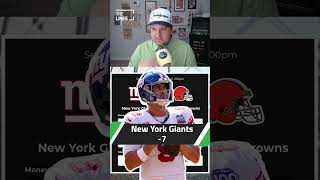 Giants vs Browns Spread  NFL Week 3 Best Bets [upl. by Ennaerb]