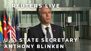 LIVE US Secretary of State Antony Blinken speaks after meeting with NATOs Mark Rutte [upl. by Nicky]