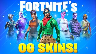 25 Fortnite Skins ONLY OGs Own [upl. by Ilaw]