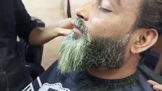 How To Beard Keratin Hair Treatment For Men Excellent Trim Salon [upl. by Isus]