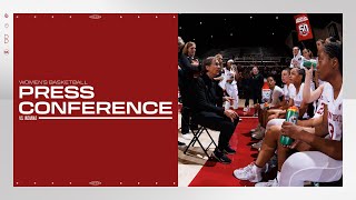 Stanford Womens Basketball Postgame Press Conference  Indiana [upl. by Nilats]