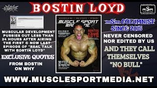 Bostin Loyd Show Deleted by Muscular Development [upl. by Damalis]