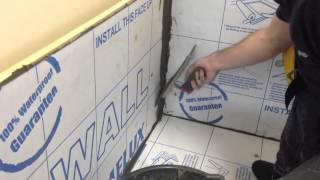 Homelux Floor and Wall Underlayment Installation [upl. by Ummersen]