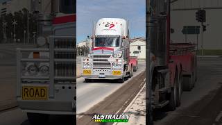 Kenworth T409 SAR road train accelerating [upl. by Jecon]