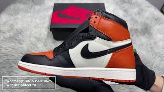 2024 ONFEET Jordan 1 Retro High OG Patent Bred Full Review [upl. by Analed]