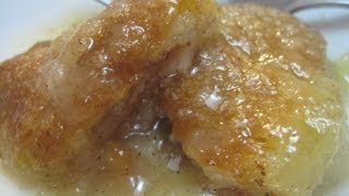 APPLE DUMPLING Deliciousness  How to make APPLE DUMPLING recipe [upl. by Cohin]