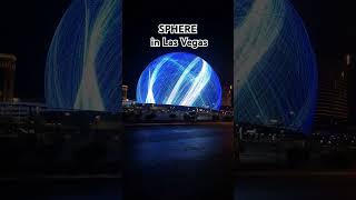 The Sphere in Las Vegas sphere lasvegas [upl. by Ehcropal]