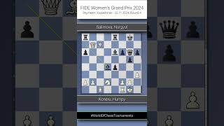 Koneru Humpy vs Salimova Nurgyul FIDE Womens Grand Prix 2024 Round 4 10 [upl. by Snook]