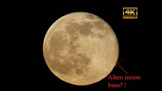 RX10 IV 4K zoom test 25 x zoom BEST ZOOM CAMERA can we spot the 4K aliens on the moon [upl. by Euqinomad]