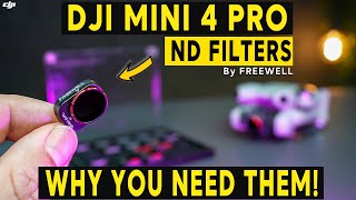 DJI Mini 4 Pro ND FILTERS  WHY You NEED Them [upl. by Htebizile]