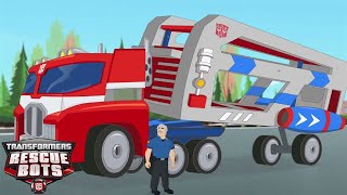 S2E10  Transformers Rescue Bots  What Lies Below  FULL Episode  Cartoons for Kids [upl. by Aicil]