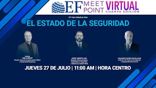 EN VIVO  Foro MeetPoint  El Estado de la Seguridad [upl. by Leaj]