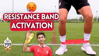 10 BEST Resistance Band Muscle ACTIVATION Exercises for Soccer ⚽ Football Players 💯 [upl. by Arezzini]