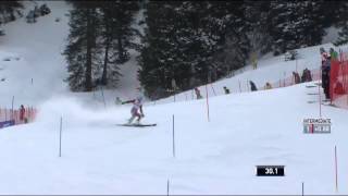 Ligety Lenzerheide Slalom Run 1  USSA Network [upl. by Ednalrim]