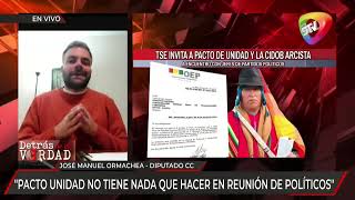 CC pide al ministro de gobierno garantías de seguridad tras anuncio de movilización evista El dip [upl. by Bumgardner400]