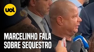 MARCELINHO SE EMOCIONA AO FALAR DE SEQUESTRO NÃO É FÁCIL TER UM REVÓLVER APONTADO PARA SUA CABEÇA [upl. by Nileve]