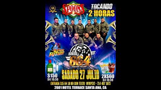 BANDA 664 DEN VIVO SPOONS NIGHT CLUB JULIO 27 2024 [upl. by Ailedamla]