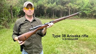 Shooting the Type 38 Arisaka rifle in 65×50mmSR 🇯🇵 [upl. by Edmonds926]