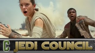 Collider Jedi Council  Star Wars The Force Awakens Trailer Review and Breakdown Special [upl. by Naillimixam]